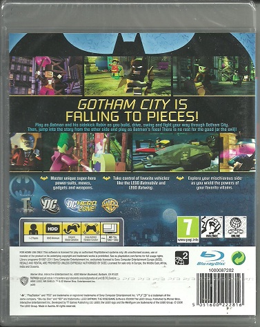 Lego Batman The Video Game PS3 front sklep: najtańsze gry na konsole